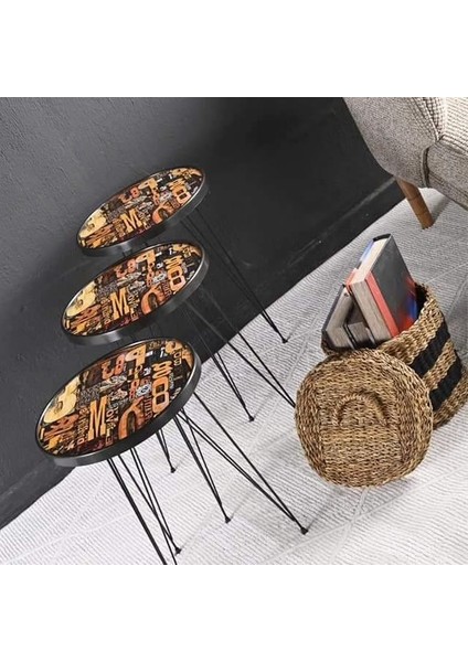 Bbg Bonnybonn Etnik Desen Zigon Sehpa modelleri