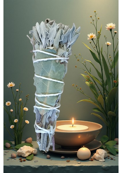 Doğal Defne-Adaçayı Tütsüsü