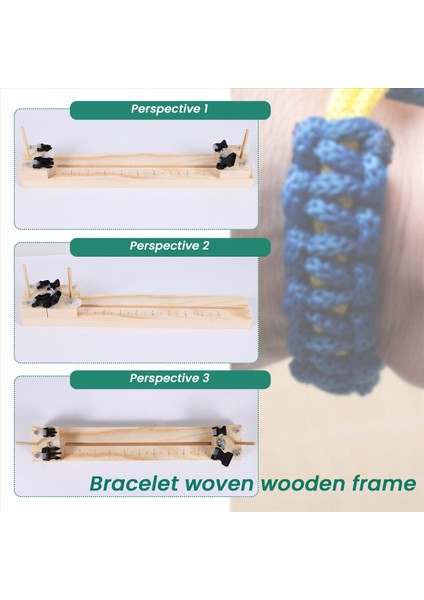 7 Pcs Paracord Bilezik Örgü Aracı Paracord Aracı Paracord Jig Diy Ahşap Paracord Örgü (Yurt Dışından) indirimleri