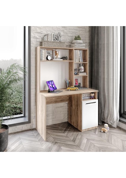 Ildır Çocuk Odası Takımı Tamamı Mdf Flora Beyaz Aynalı