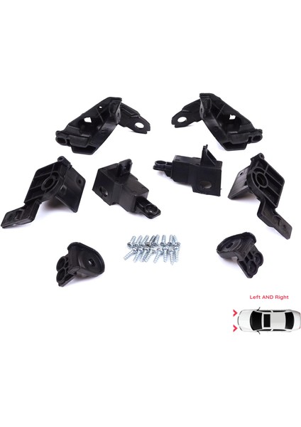 Toyota Corolla MK12 E21 Sedan 2019-On 81150-02T51 81110-02T51 İçin Sağ Sol Ön Far Ayak Tamir Seti modelleri