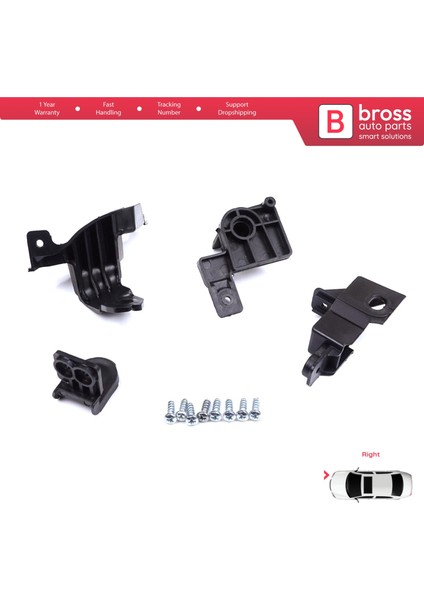 Toyota Corolla MK12 E21 Sedan 2019-On 81110-02T51 İçin Sağ Ön Far Ayak Tamir Seti modelleri