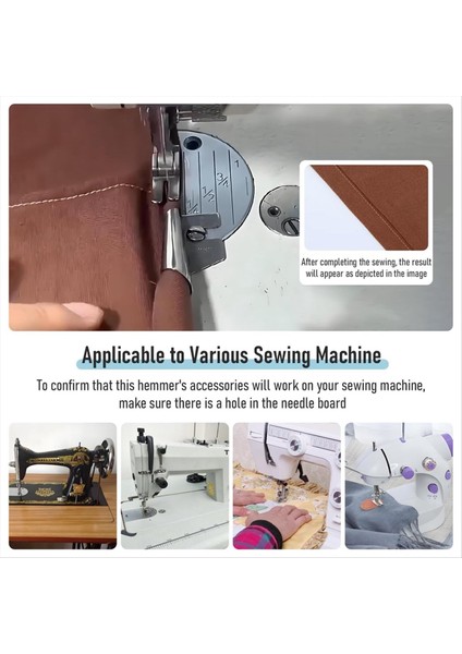 Dikiş Haddelenmiş Hemmer Ayak Seti, 3-10MM 8 Boyutlar Dikiş Dikiş Kılavuzu, Dikiş Klipleri, Tornavida (Yurt Dışından) indirimleri