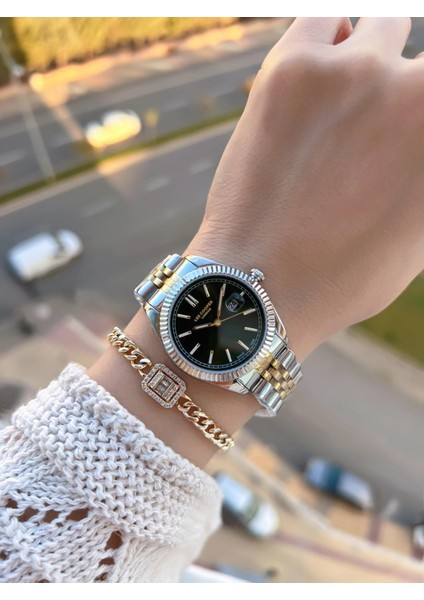 Çelik Kordonlu 3 Atm Suya Dayanıklı 2 Yıl Garantili Kadın Kol Saati BC.08210.270 fiyatları