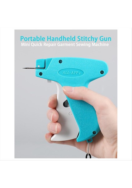 Giyim Için Stitchy Gun, Etiketleme Aracı Taşınabilir El Mini Dikiş Makinesi, Hızlı Onarım Giysisi (Yurt Dışından) fırsatları