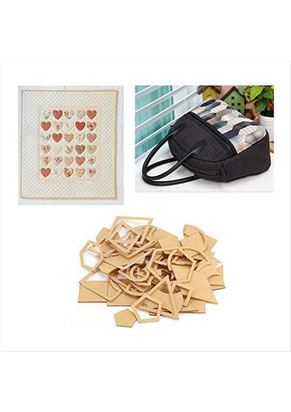 Akrilik Şablon Şablonu, El Yapımı Karışık Yorgan Şablonları Patchwork Quilter, Zanaat Kapitone ve Patchwork Şablonları (Yurt Dışından) fırsatları