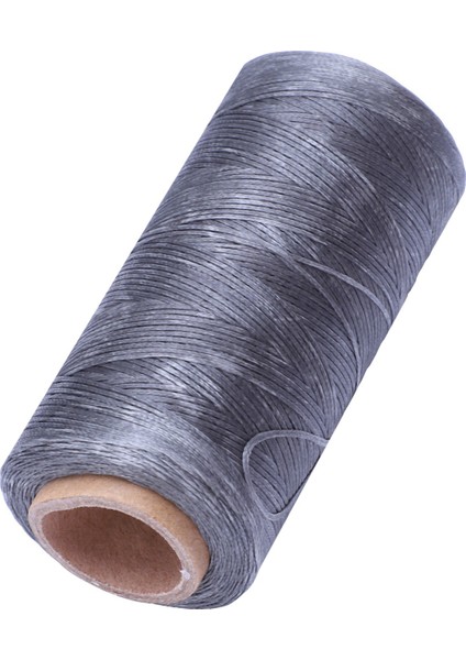 260M 150D 1mm Deri Dikiş Mumlu Balmumu Iplik El Iğne Kablosu Zanaat Dıy Yeni Renk: Gri (Yurt Dışından) indirimleri