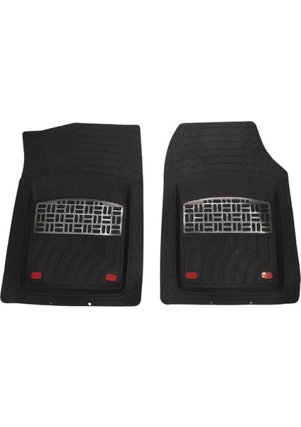 Land Rover Range Rover Sport 2010 Uyumlu Havuzlu Ünıversal Pro Plus Oto Paspas Siyah - Gri