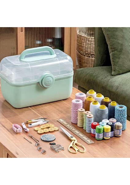 Yetişkinler Için Dikiş Kiti Kutusu Yeni Başlayanlar Dikiş Kitleri Aksesuarlar Ev Dikiş Kutusu Dikiş Onarım Kiti Box S Box S (Yurt Dışından) indirimleri