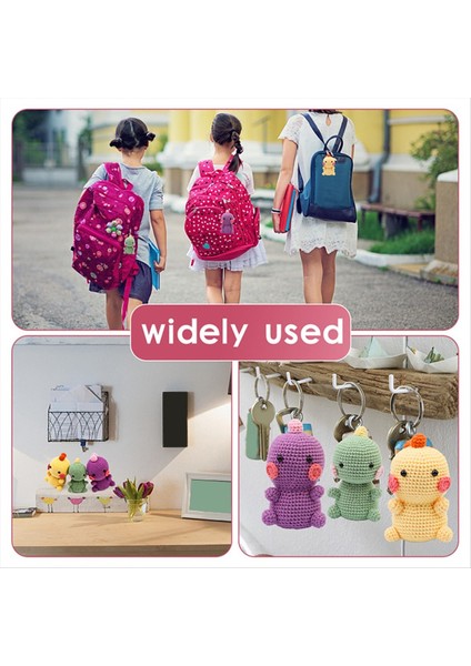 3pcs Dıy Tığ Işi Dinozor Kiti El Örgü Iplik Iğneleri Peluş Bebek Kolay (Sarı, Yeşil, Mor) (Yurt Dışından) indirimleri