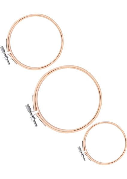 11PCS Diy Nakış Çemberleri Çerçeve Seti Çapraz Dikiş Yuvarlak Döngü El Dikiş Aletleri Bambu Nakış Halkaları Daire 10-40CM (Yurt Dışından) indirimleri