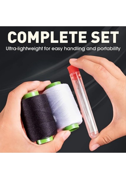 37PCS Dikiş Alet Seti, Iğne Iplik El Onarım Araçları, Çok Amaçlı Iğne ve Iplik Kiti, Taşınabilir Dikiş Çalışma Kiti (Yurt Dışından) indirimleri