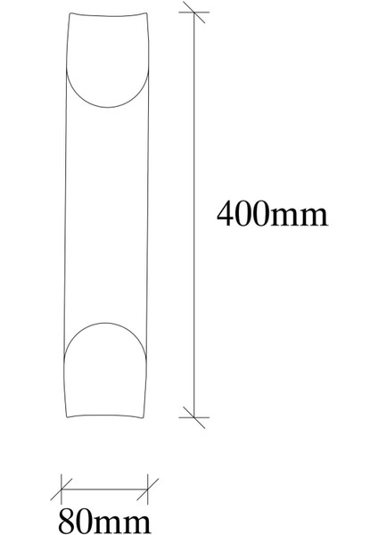 Martı Çift Yönlü Endüstriyel Metal Borulu Tekli Aplik Pütürlü Siyah, Rustik Duvar Lambası MARTI-579 fırsatları