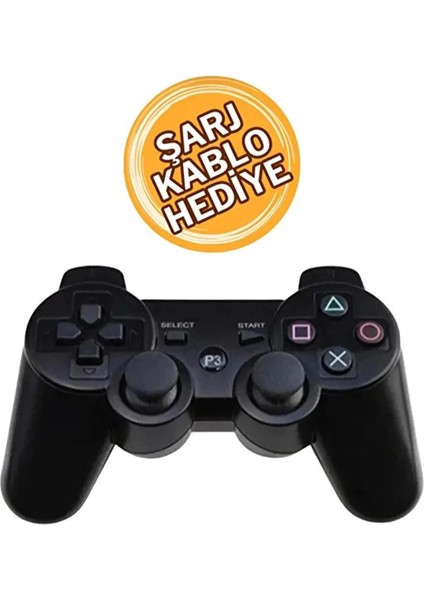 Ps3 Kablosuz Analog Oyun Kolu Oyuncu Konsolu Dualshock Wireless Joystick Controller ( Lisinya )