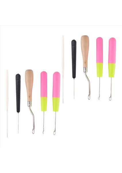 Bent Mandal Kanca Tığ Işi Iğne Kancası, Ahşap Bükülmüş Mandal Kanalı Plastik Kıvrımlı Tığ Işi Iğne Saç Halı Yapımı (Yurt Dışından) fiyatları