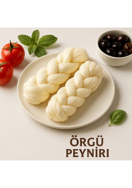 Diyarbakır Yöresel Örgü Peyniri Az Tuzlu 1 kg
