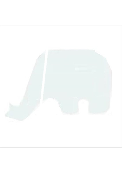 Güzel Fil Dekor Şablonu, Fil Dekor, Fil Mutfak Dekor Güzel Fil Dekor Akrilik Şablon 10 Inç (Yurt Dışından)