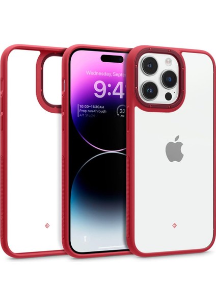 14 Pro ile Uyumlu Kılıf Skyfall Red - ACS05001