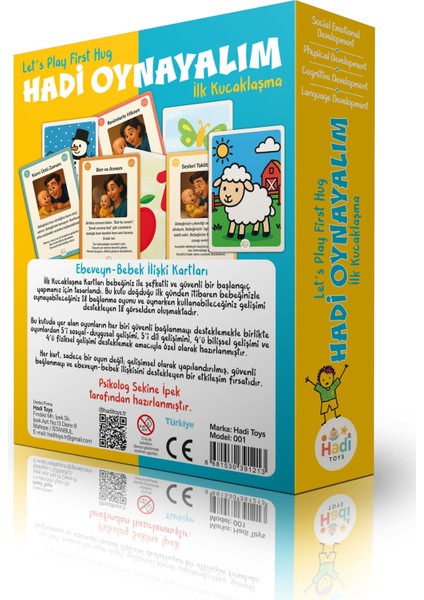 Hadi Oynayalım Ilk Temas Kartları, Ebeveyn - Bebek Ilişki Kurma Kartları Oyunu