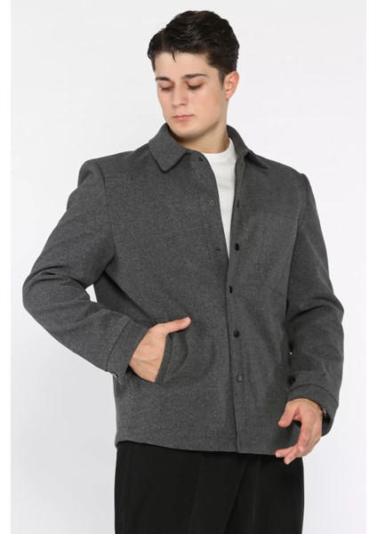 Çıtçıtlı Erkek Kaşe Kaban P-00018800 modelleri