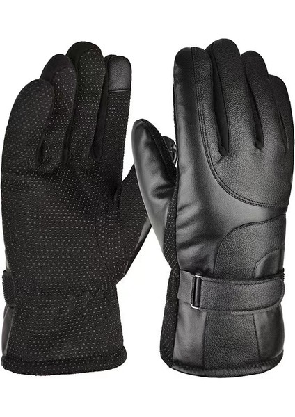 Dış Mekan Bisiklet Için Rüzgar Geçirmez ve Isıtıcı Eldiven (Yurt Dışından)