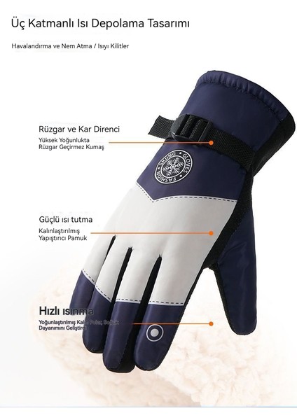 Dış Mekan Kayak ve Kayma Önleyici Bisiklet Eldiveni (Yurt Dışından) fırsatları