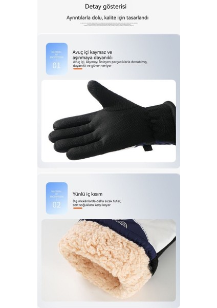 Dış Mekan Kayak ve Kayma Önleyici Bisiklet Eldiveni (Yurt Dışından) modelleri