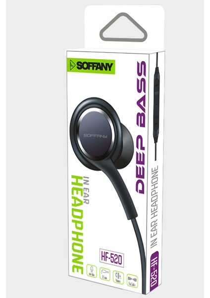 HF-520 Jack Girişli Kulak İçi Kablolu Kulaklık fiyatları