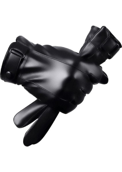 Kış Rüzgar ve Soğuk Geçirmez Su Geçirmez Bisiklet Motosiklet Artı Kadife Kalınlaştırılmış Sıcak (Yurt Dışından)