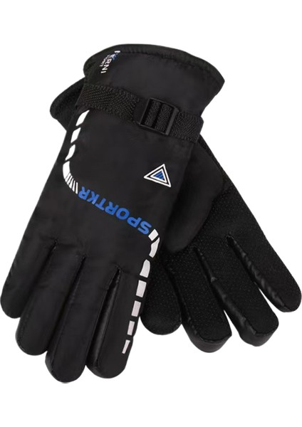 Isıtmalı, Kalınlaştırılmış, Pamuklu, Kaymaz Bisiklet Eldiveni (Yurt Dışından)