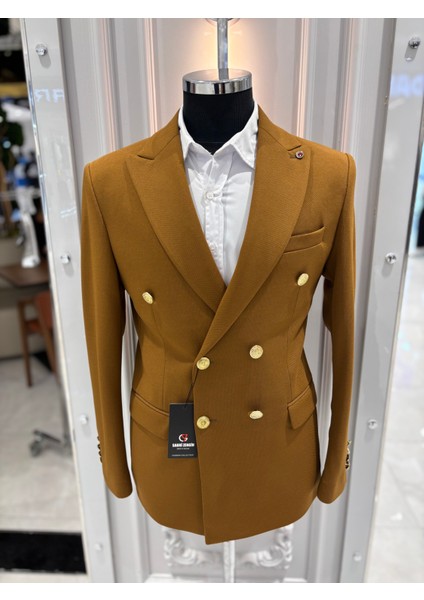 Erkek Kruvaze Slim Fit Blazer Ceket fiyatları