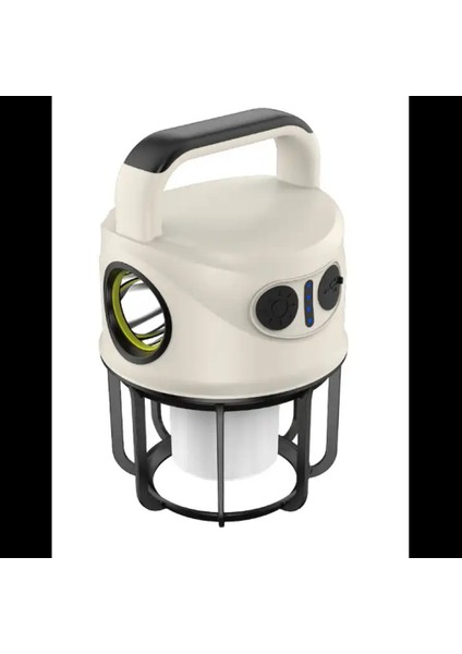 Çift Işıklı Type-C Powerbank Özellikli Taşınabilir Şarj Edilebilir Kamp Lambası fiyatları