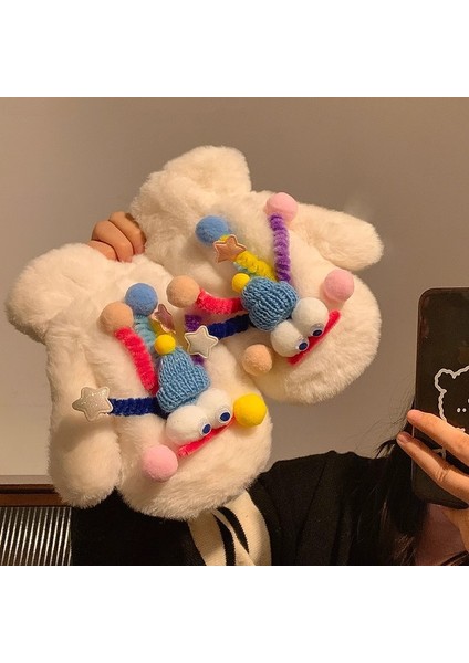 Sevimli ve Komik Peluş Mitten Artı Kadife Eldivenler (Yurt Dışından) fiyatları