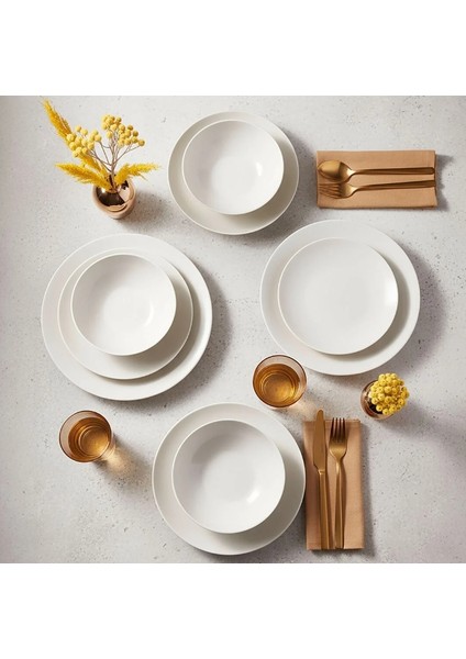 Atina 60 Parça Yemek Takımı Filesiz