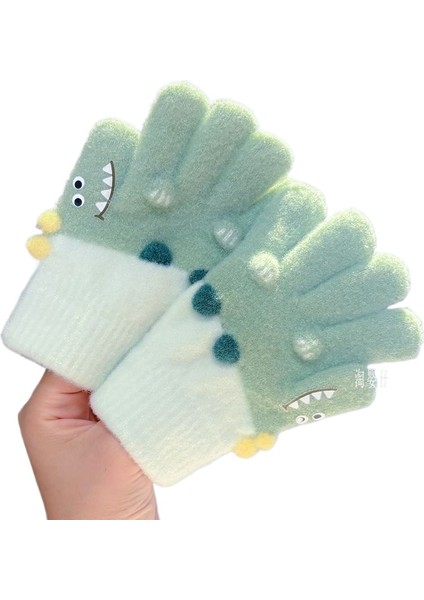 Kış Çocuk Karikatür Sıcak Eldiven (Yurt Dışından)