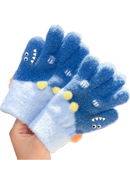 Kış Çocuk Karikatür Sıcak Eldiven (Yurt Dışından)
