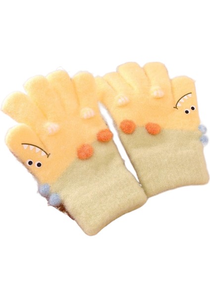 Kış Çocuk Karikatür Sıcak Eldiven (Yurt Dışından)