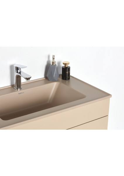 Granit Lavabolu Candy 80 cm Alt Üst Banyo Dolabı Takımı fiyatları