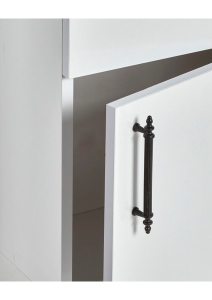 Mini 42 cm Alt Üst Banyo Dolabı Takımı fırsatları