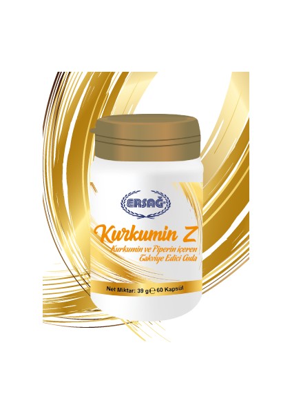Kurkumin Z - Jel Kapsül Takviye Edici Gıda (BLİSTER AMBALAJ) - 4008