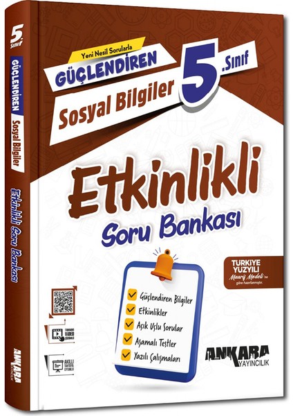 5.sınıf Güçlendiren Etkinlikli Soru Bankası Sosyal Bilgiler (Güncel Marif Model) fiyatları