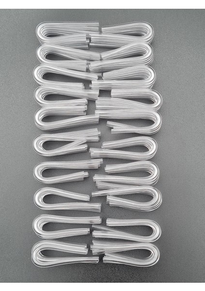 Büyük-Kalın Boy Ileri Işitme Kayıplı Cihazlar Için Kıvrılmış Hortum, Işitme Cihazı Hortumu, Kulak Kalıbı Hortumu (1 PAKET=100 Adet), Yesmed -