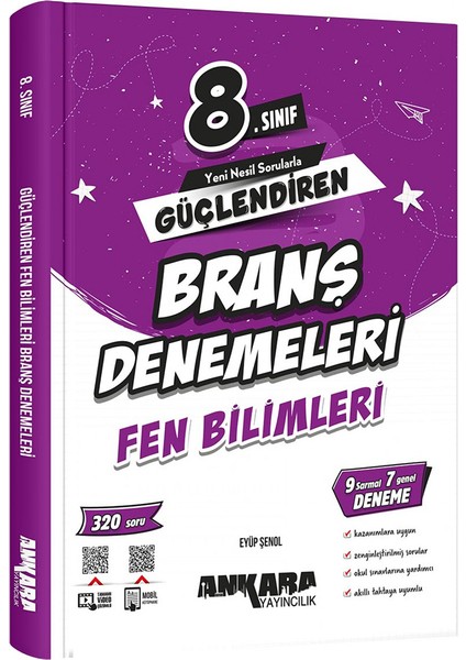 8.sınıf Güçlendiren Branş Denemeleri Fen Bilimleri (Güncel Marif Model)