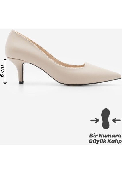 Kadın Stiletto Sivri Burun Ince Topuklu Ayakkabı Loresta modelleri