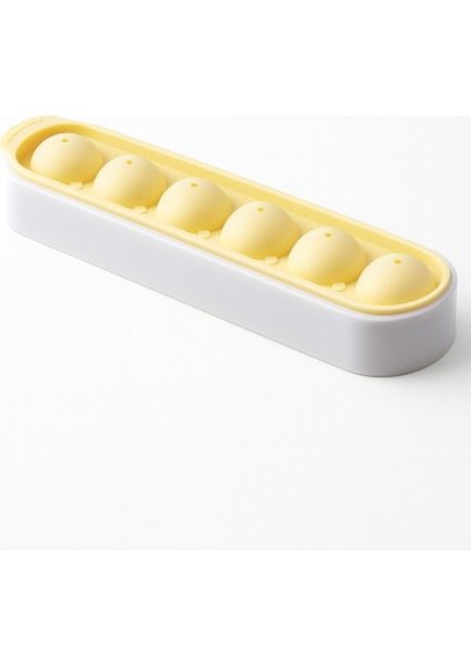 6 Sıralı Silikon Yuvarlak Buz Kalıbı – Kahve, Içecek, Kokteyller Için Yuvarlak Buz Kalıbı fırsatları