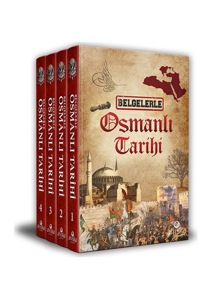 Belgelerle Osmanlı Tarihi 4 Cilt Takım