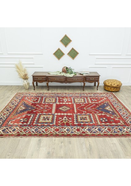 Cilo El Dokuma Kırmızı Halı 219X350 cm fiyatları