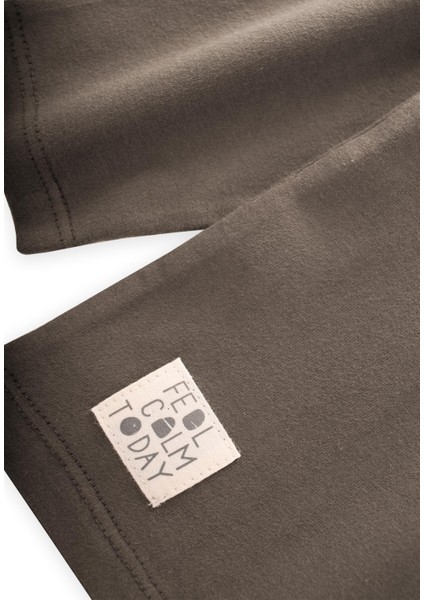 Etiket Detaylı Mevsimlik T-Shırt 2-10 Yaş Bakır modelleri