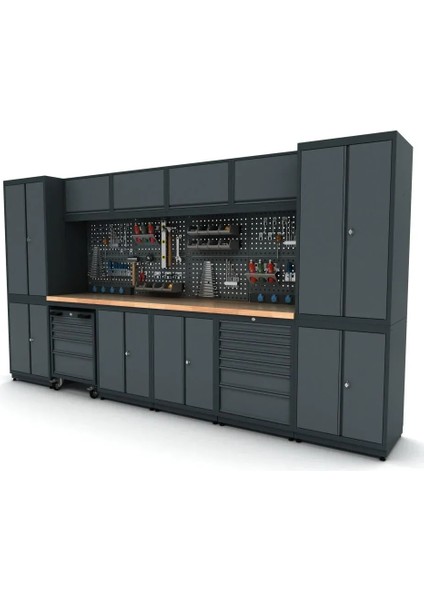 Üçlü Standart Personel Soyunma Dolabı Se.20.10.07