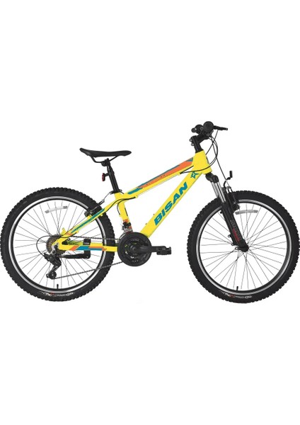Kdx 2900-V Erkek Dağ Bisikleti 30CM V 24 Jant 21 Vites Cat Sarı Mavi Turuncu